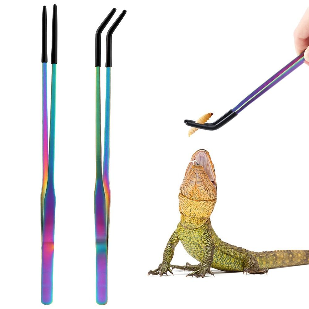 Feeding Tong Stainless - Pinces d'alimentation pour reptiles en acier