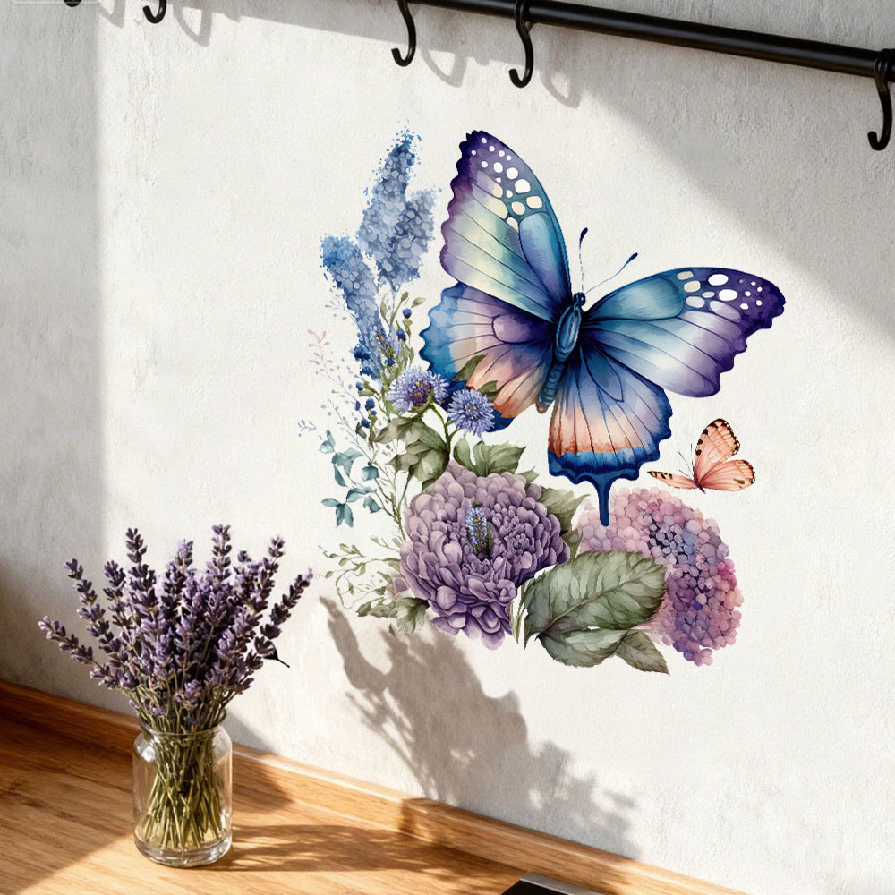 Autocollants muraux papillons  - Pvc Panel Background avis et prix